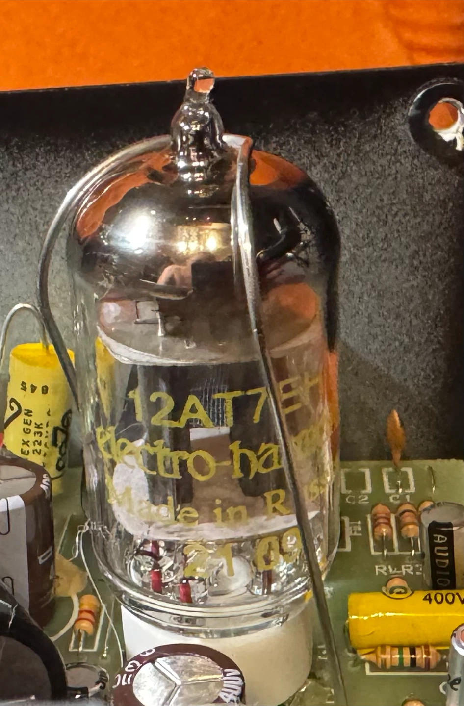 VOX AC4TVH 真空管アンプヘッド 美品 整備済 新品チューブ交換済 4W/1W/1/4W 極上クランチ 宅録の写真8枚目