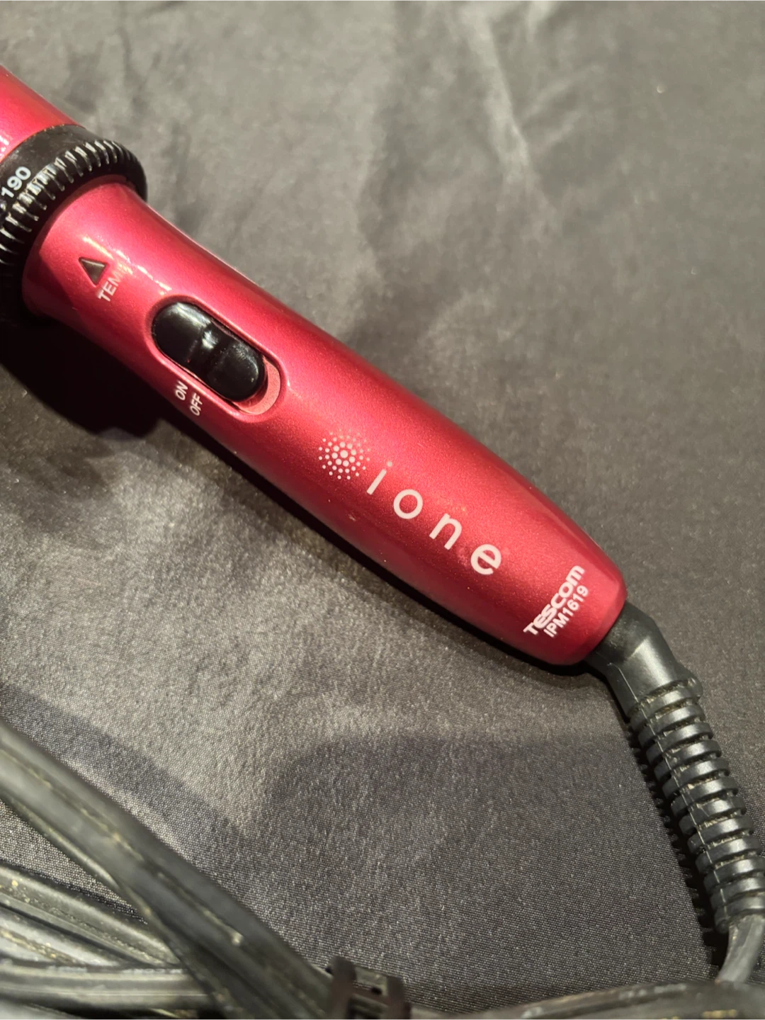 TESCOM テスコム ione IPM1619 ヘアアイロン 動作確認済みの写真2枚目