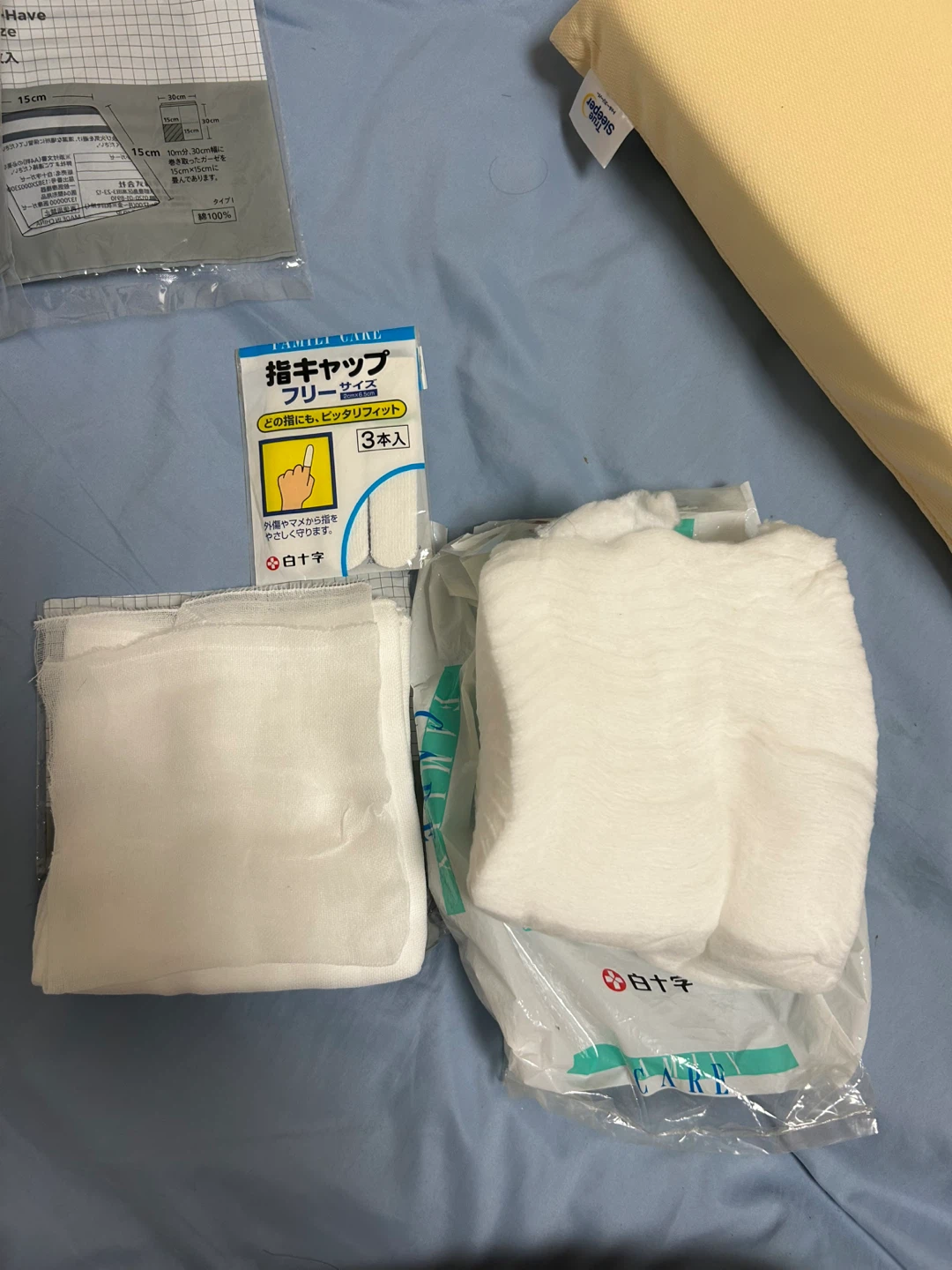 白十字 カットメン ガーゼ 指キャップ まとめ売りの写真2枚目