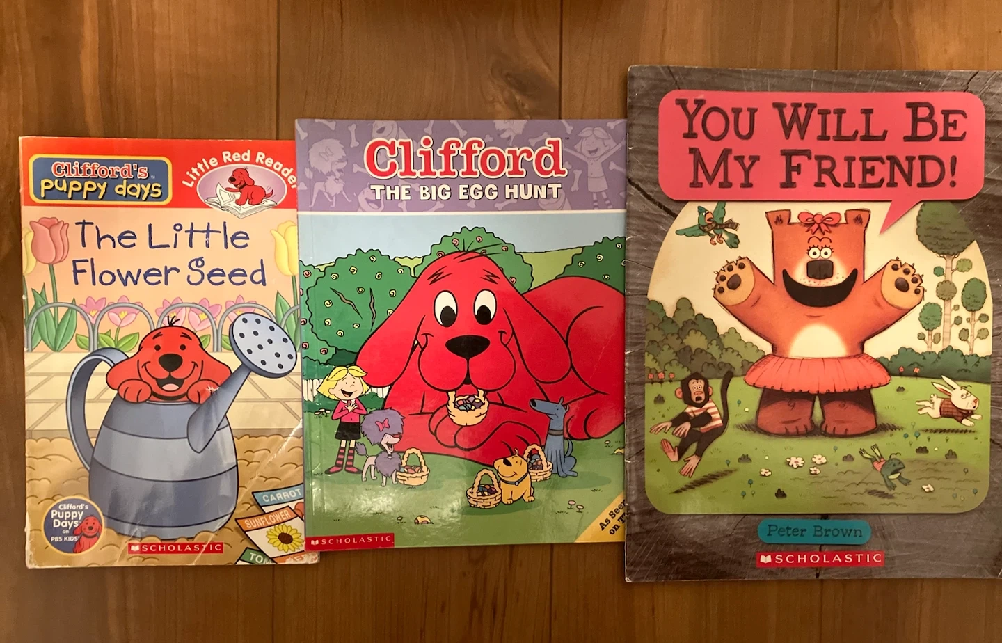 Clifford 英語絵本 2冊+ 英語絵本1冊