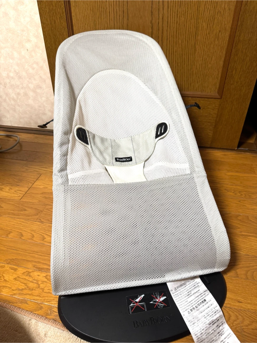 ベビービョルン バウンサー メッシュ グレー