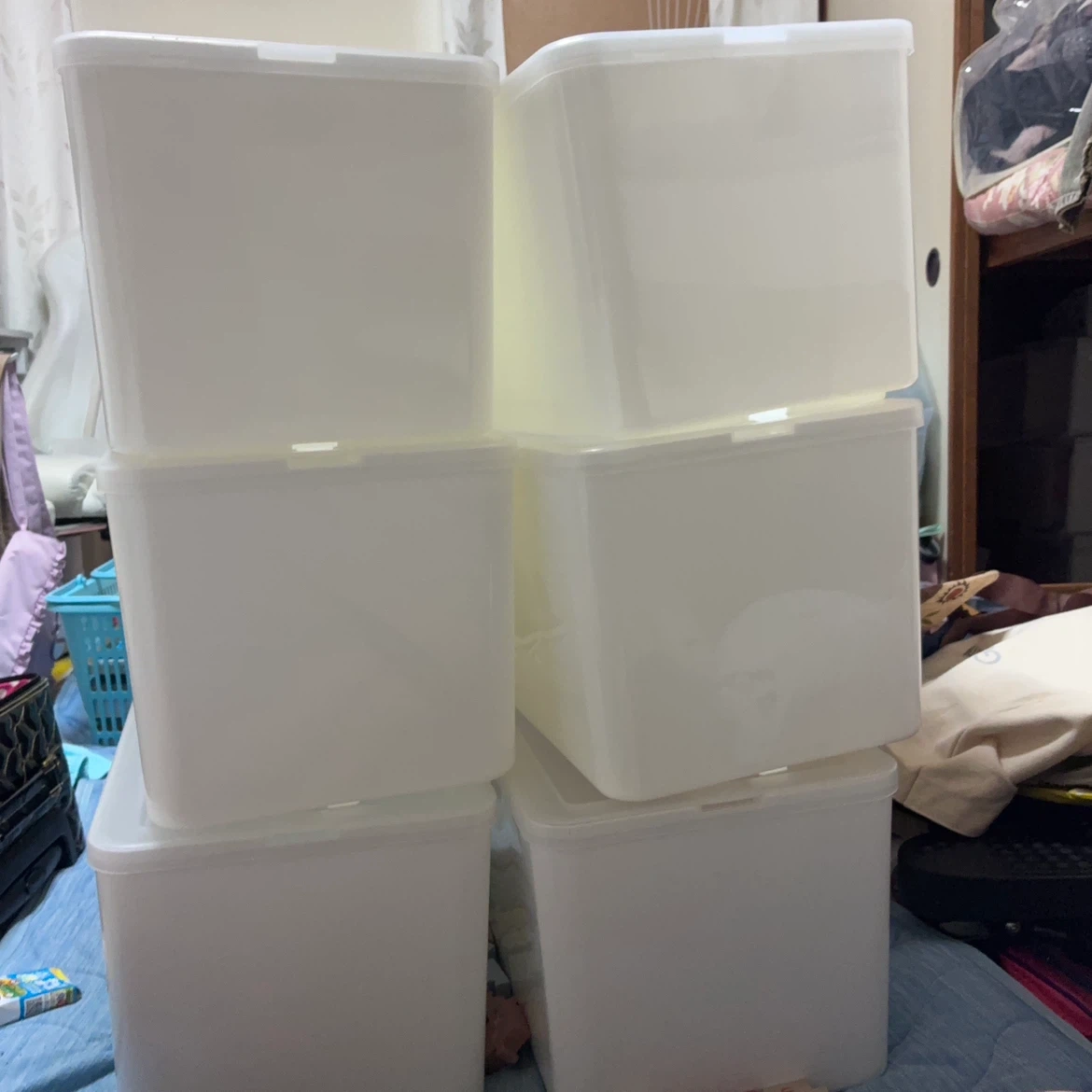 収納ケース 6個セット ホワイト