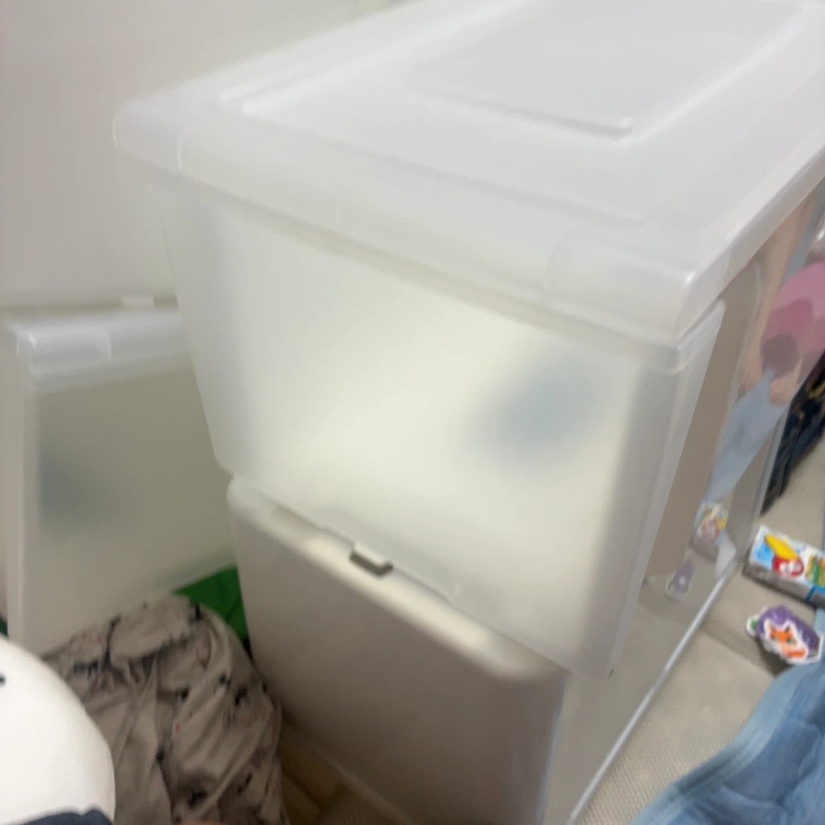 収納ケース 半透明 プラスチック 3個 セット