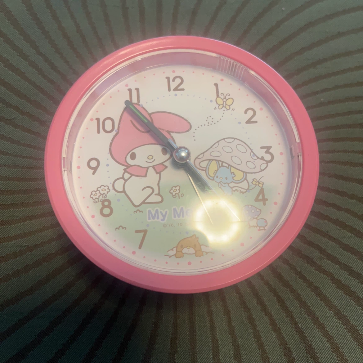 マイメロディ 目覚まし時計 ピンク