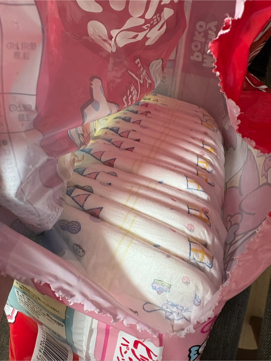マミーポコ パンツ ビッグサイズ 半分の写真2枚目