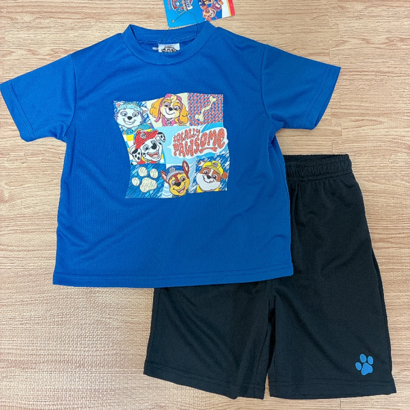【新品】パウパトロール Tシャツ・ハーフパンツセット 110cm