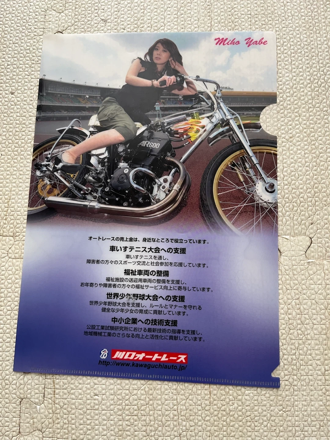 【クリアファイル3枚セット】川口オートレースの写真2枚目