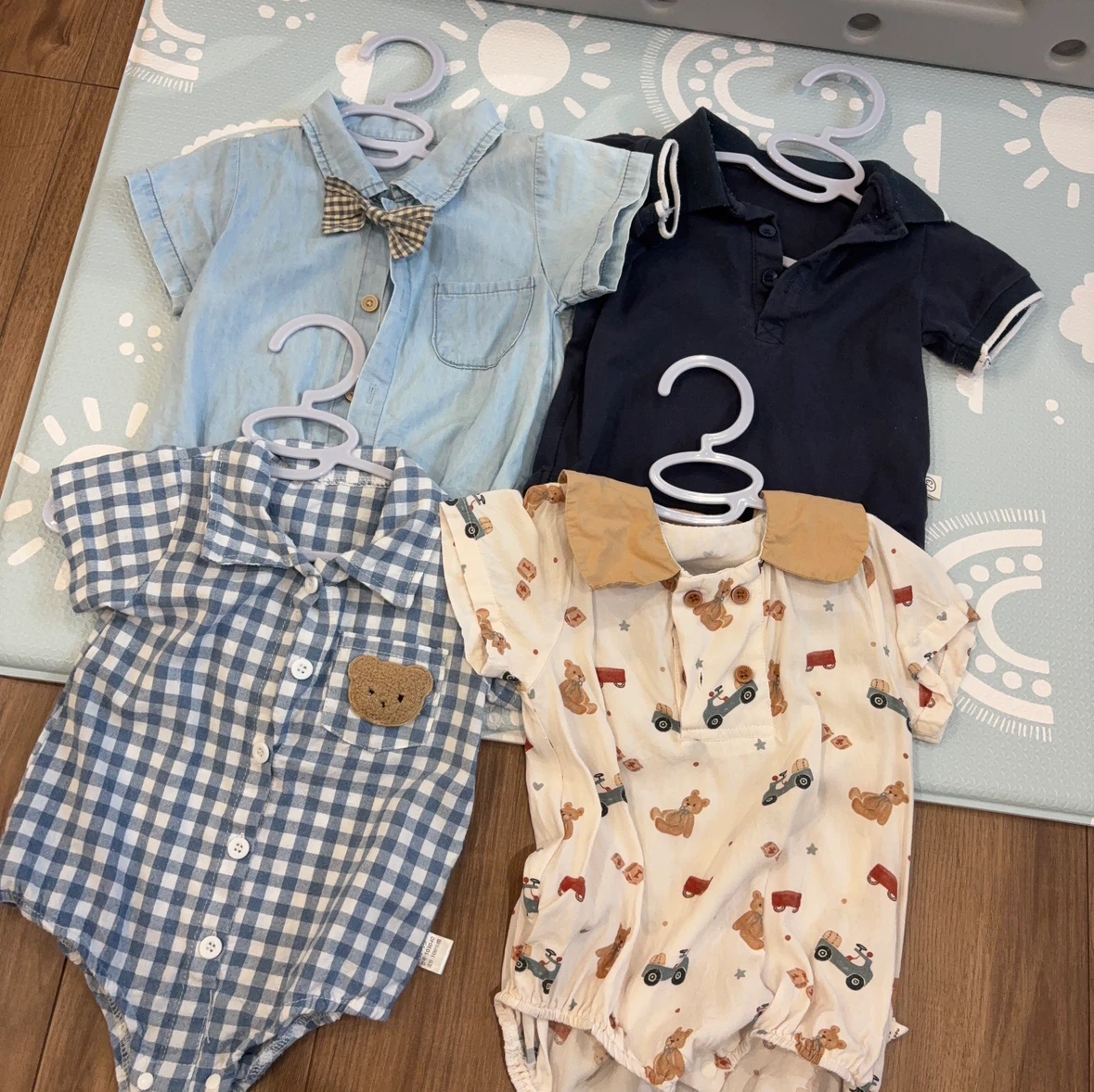 ベビー ロンパース 4着セット