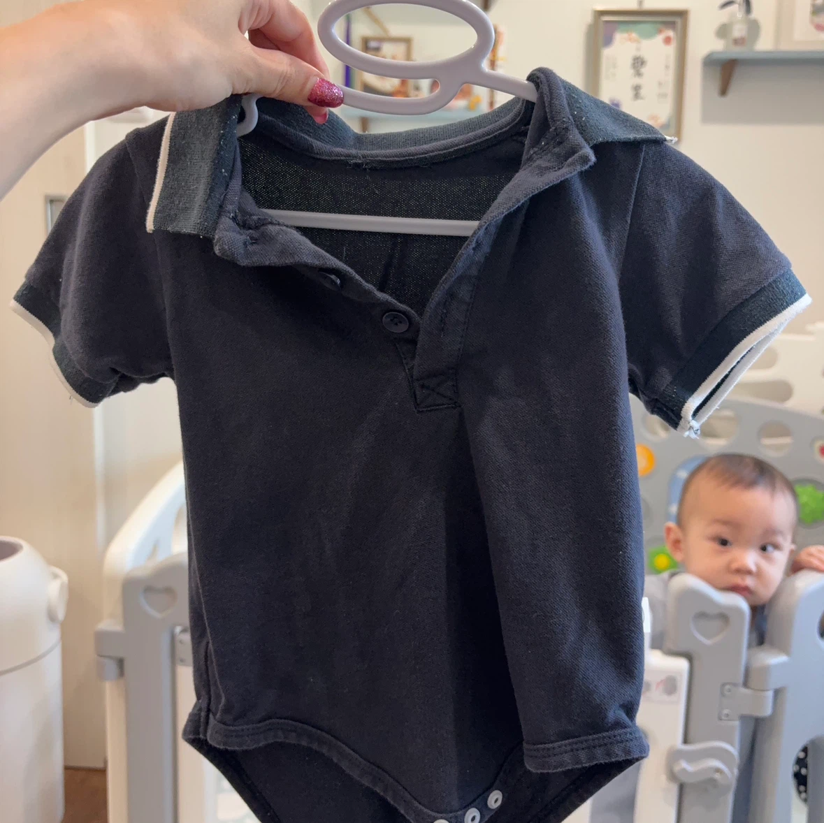 ベビー ロンパース 4着セットの写真5枚目