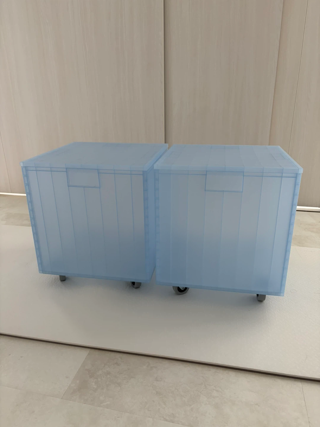 イケア パンサルタクス 収納ボックス 2個セットの写真2枚目