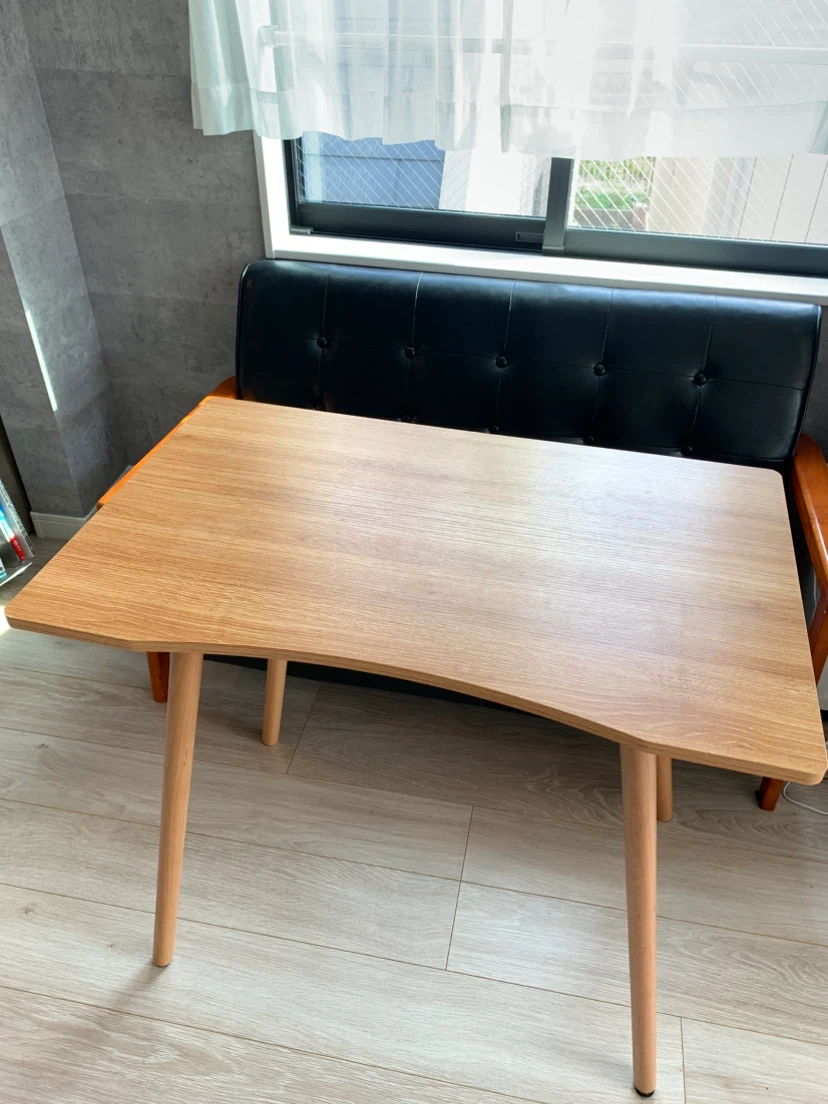 木製 シンプルデスク テーブル