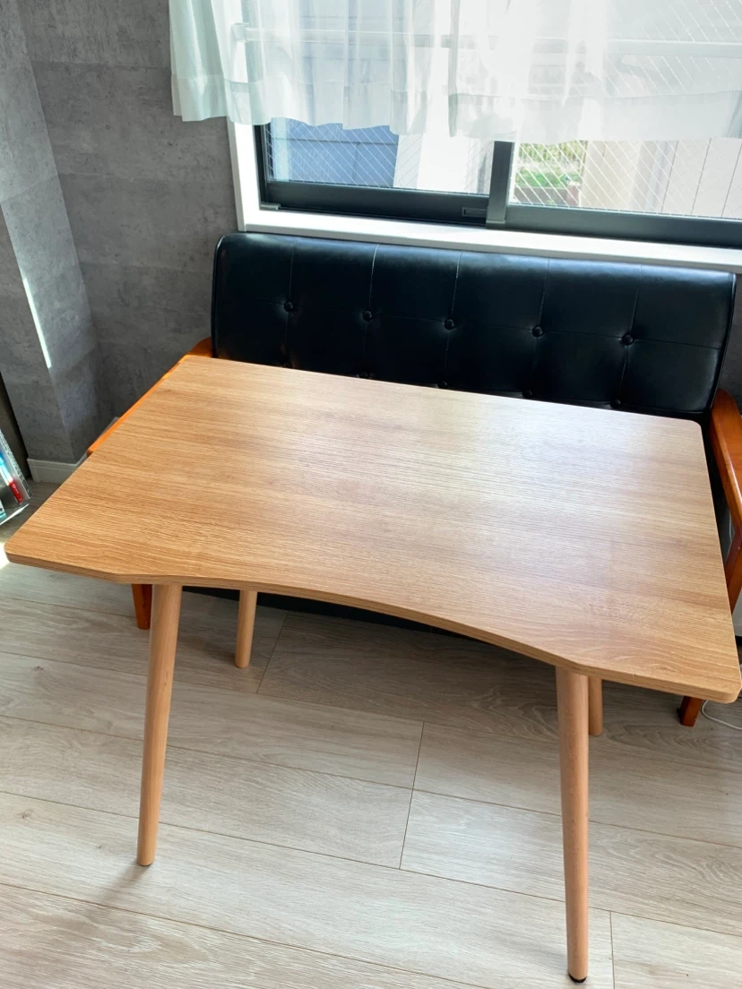 木製 シンプルデスク テーブル