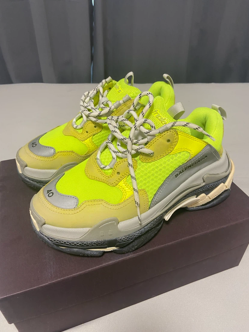 balenciaga triple s バレンシアガ トリプルS イエロー 40