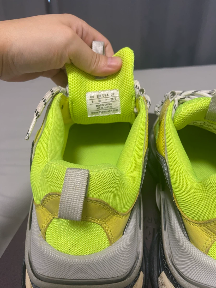 balenciaga triple s バレンシアガ トリプルS イエロー 40の写真5枚目