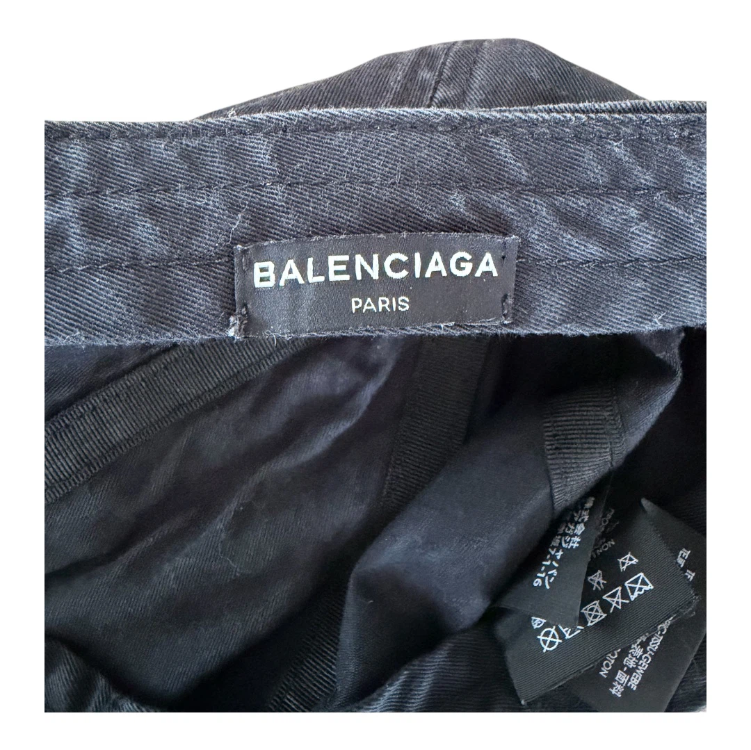 BALENCIAGA バレンシアガ キャップ ブラックの写真4枚目