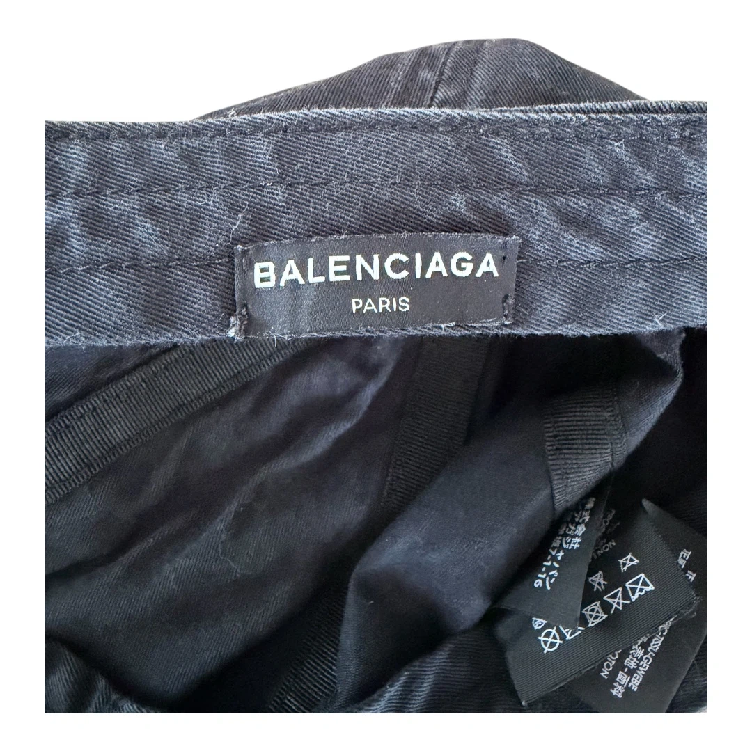 BALENCIAGA バレンシアガ キャップ ブラックの写真4枚目