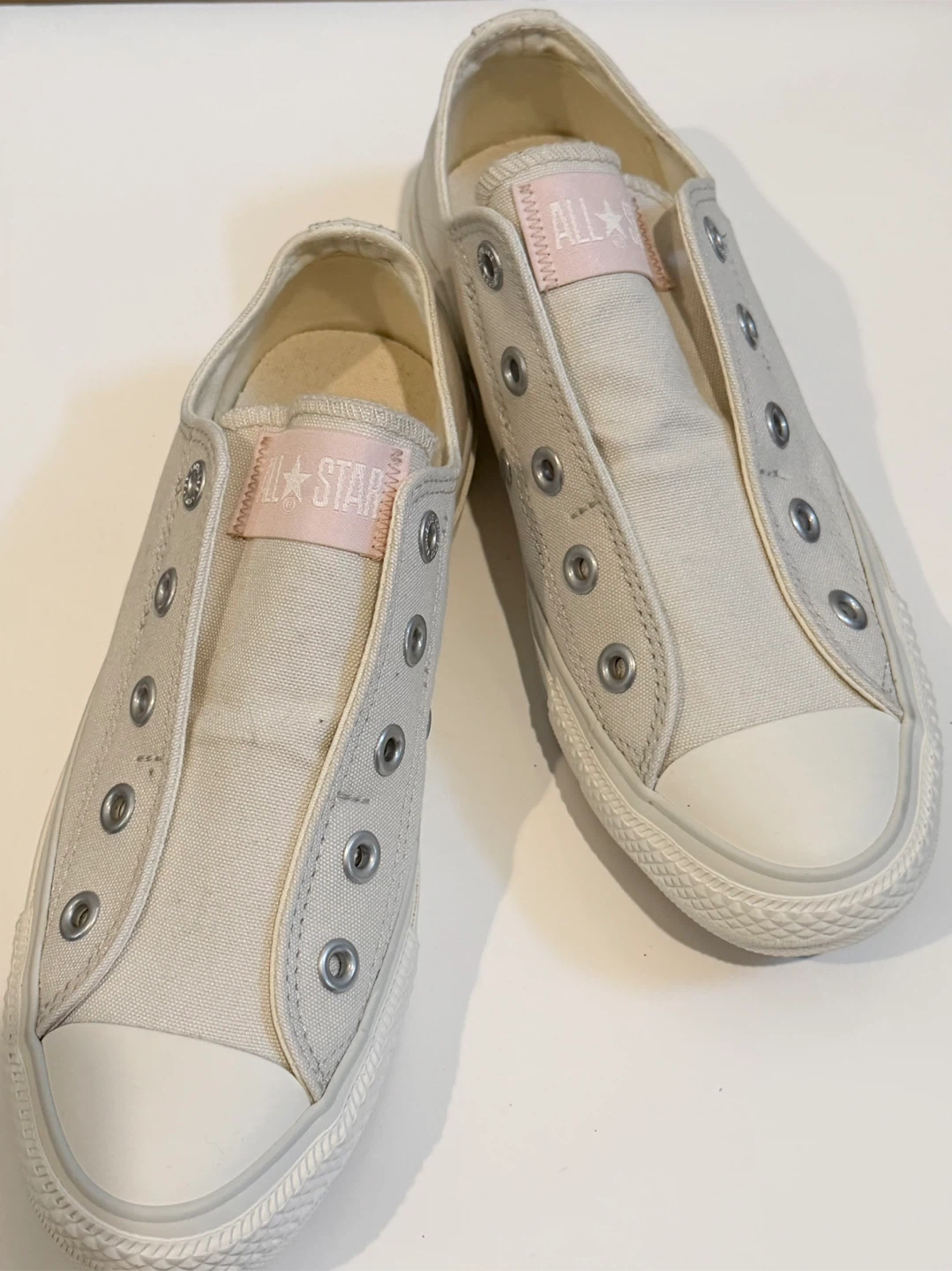 新品未使用！コンバース オールスター ホワイト 23cmの写真2枚目