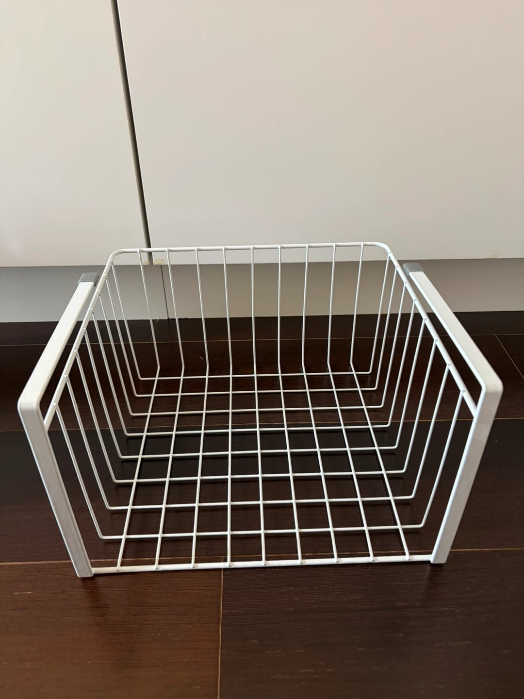 吊り戸棚下収納ラック ホワイト