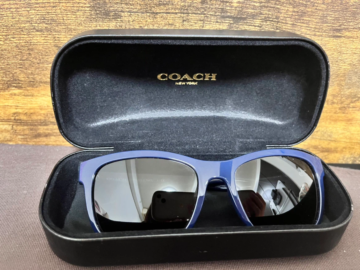 coach コーチ サングラス ネイビー
