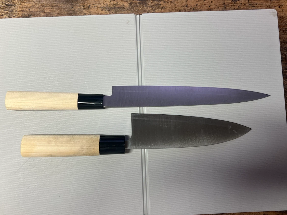 スミカマ 関時宗作 包丁2点セット（刺身包丁・出刃包丁）日本製の写真3枚目