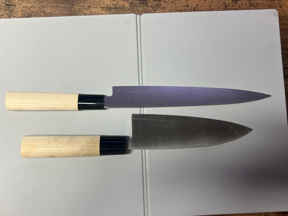 スミカマ 関時宗作 包丁2点セット(刺身包丁・出刃包丁)日本製の写真3枚目