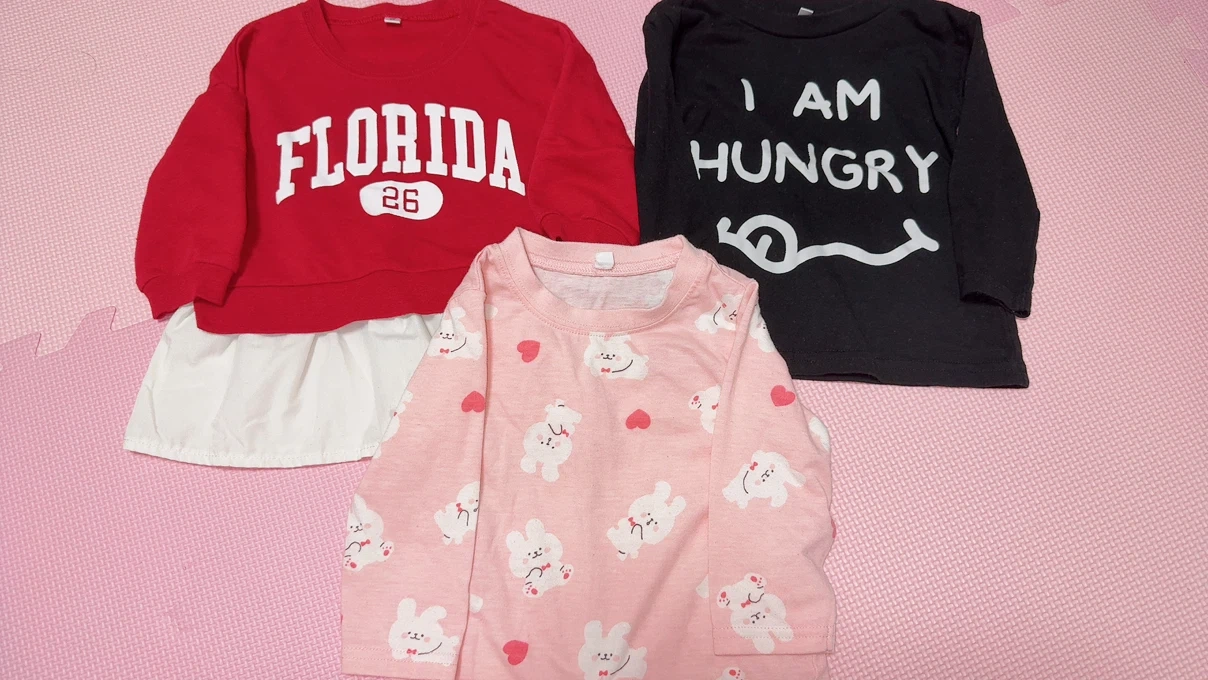 キッズ長袖トップス 6枚セット