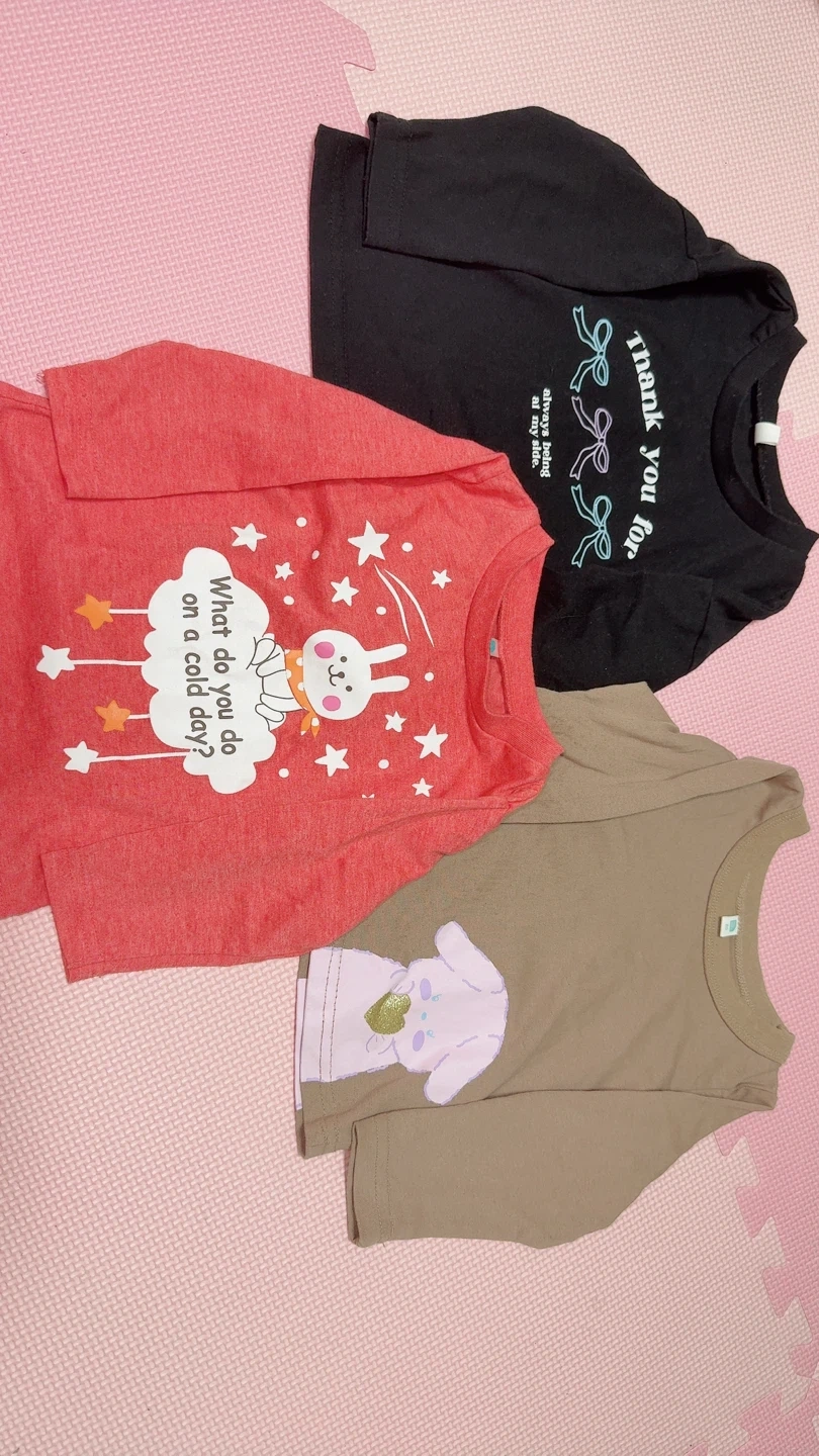 キッズ長袖トップス 6枚セットの写真2枚目