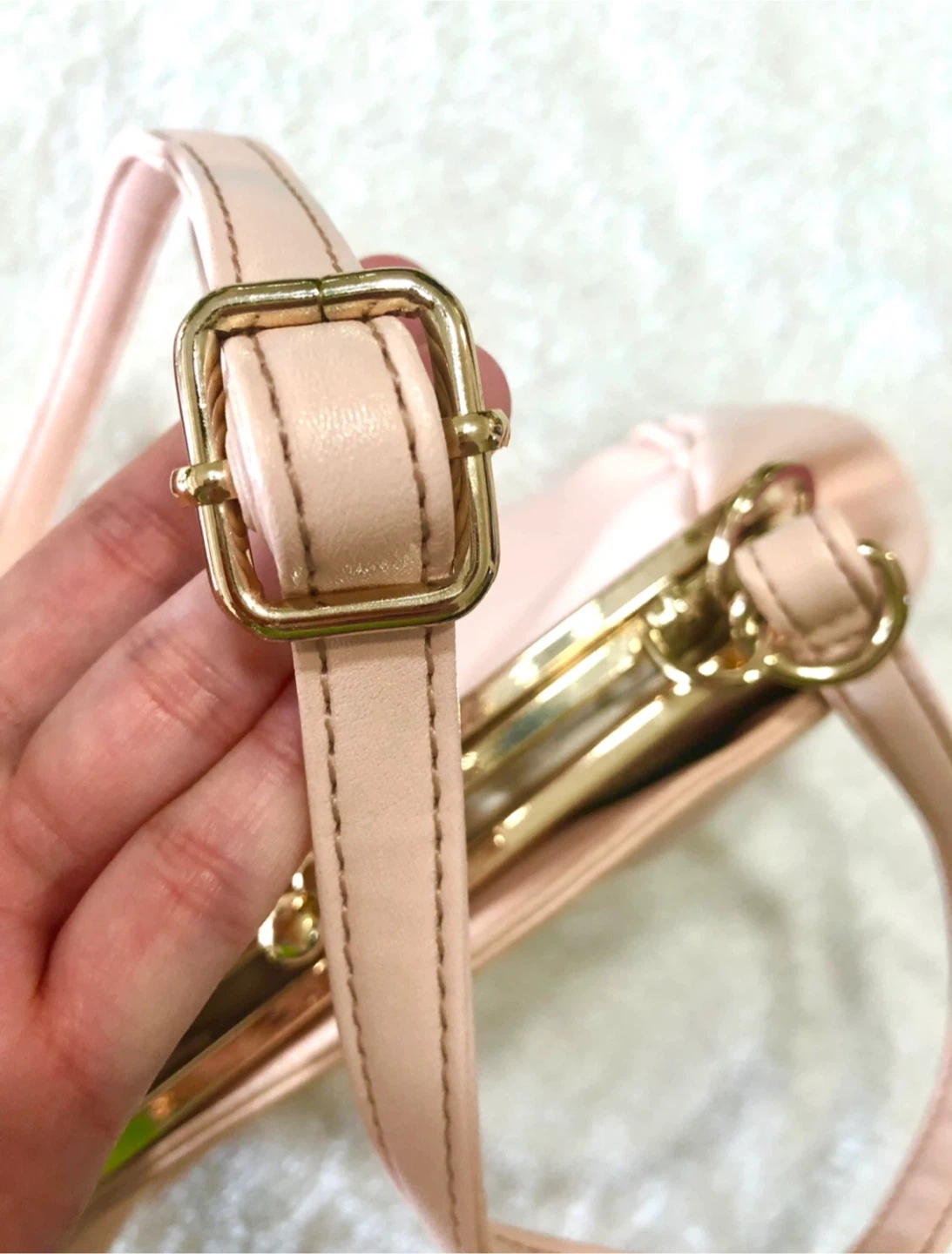 👜✨【未使用品】ピンクのショルダーバッグ🌟✨の写真6枚目