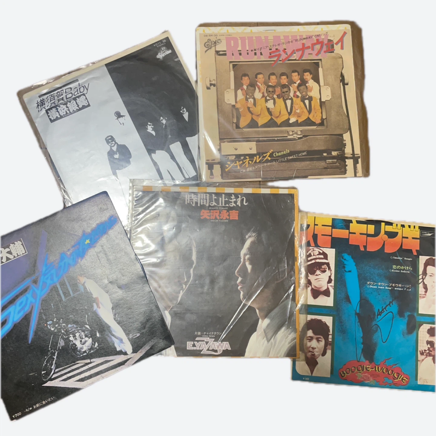 昭和歌謡 レコード 5枚セット