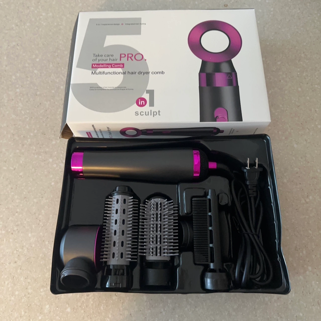5in1 ヘアスタイラーセット