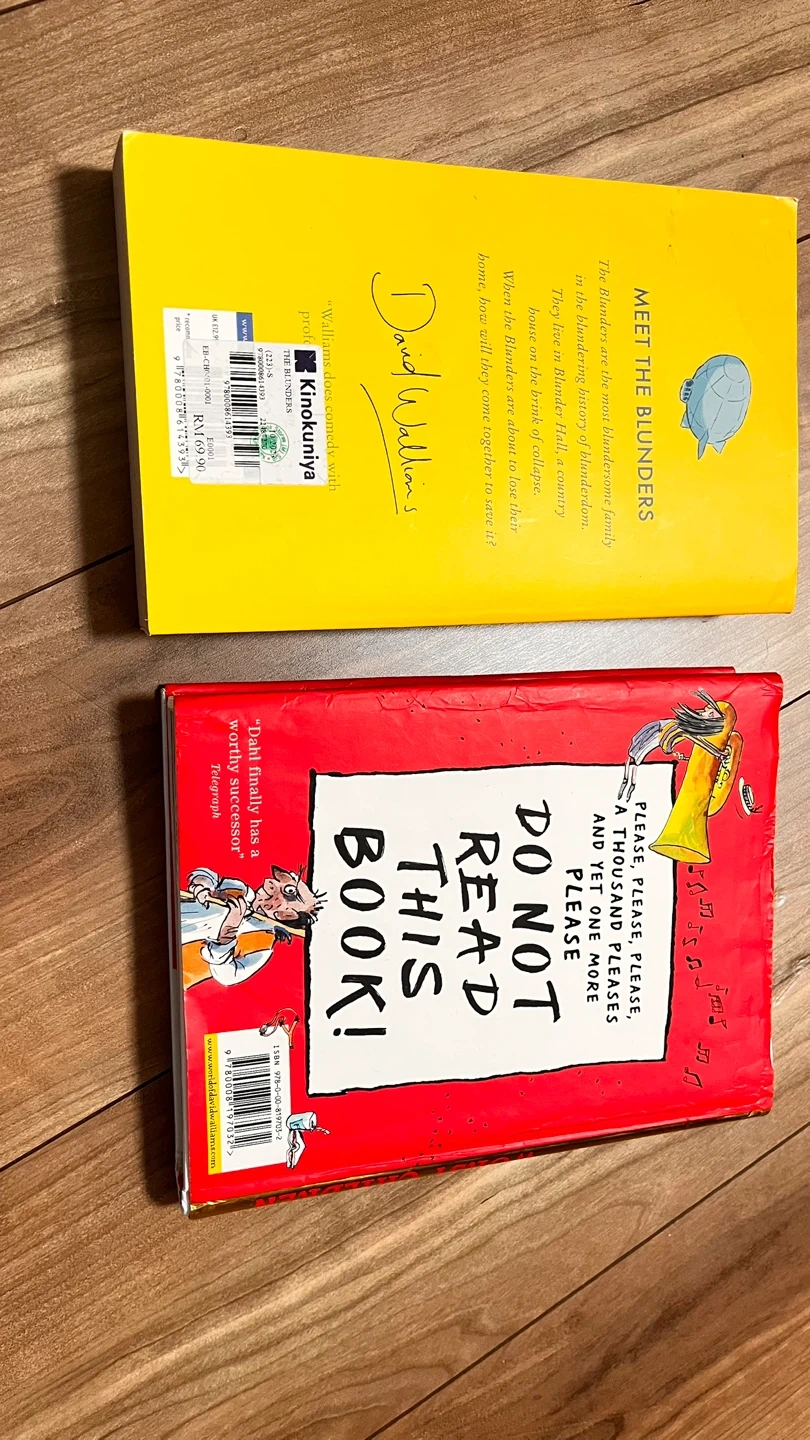 David Walliams「The Blunders」洋書 + 1冊おまけ|英語児童書の写真2枚目