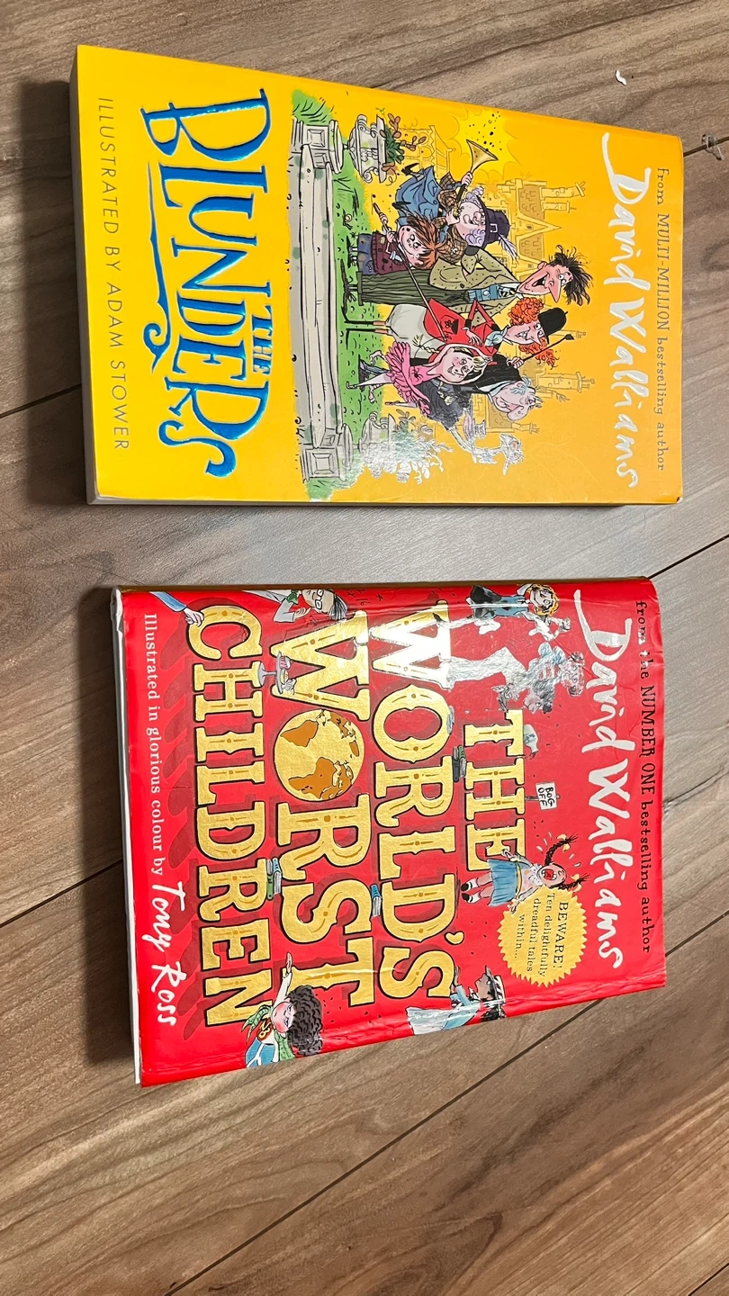 David Walliams「The Blunders」洋書 + 1冊おまけ|英語児童書