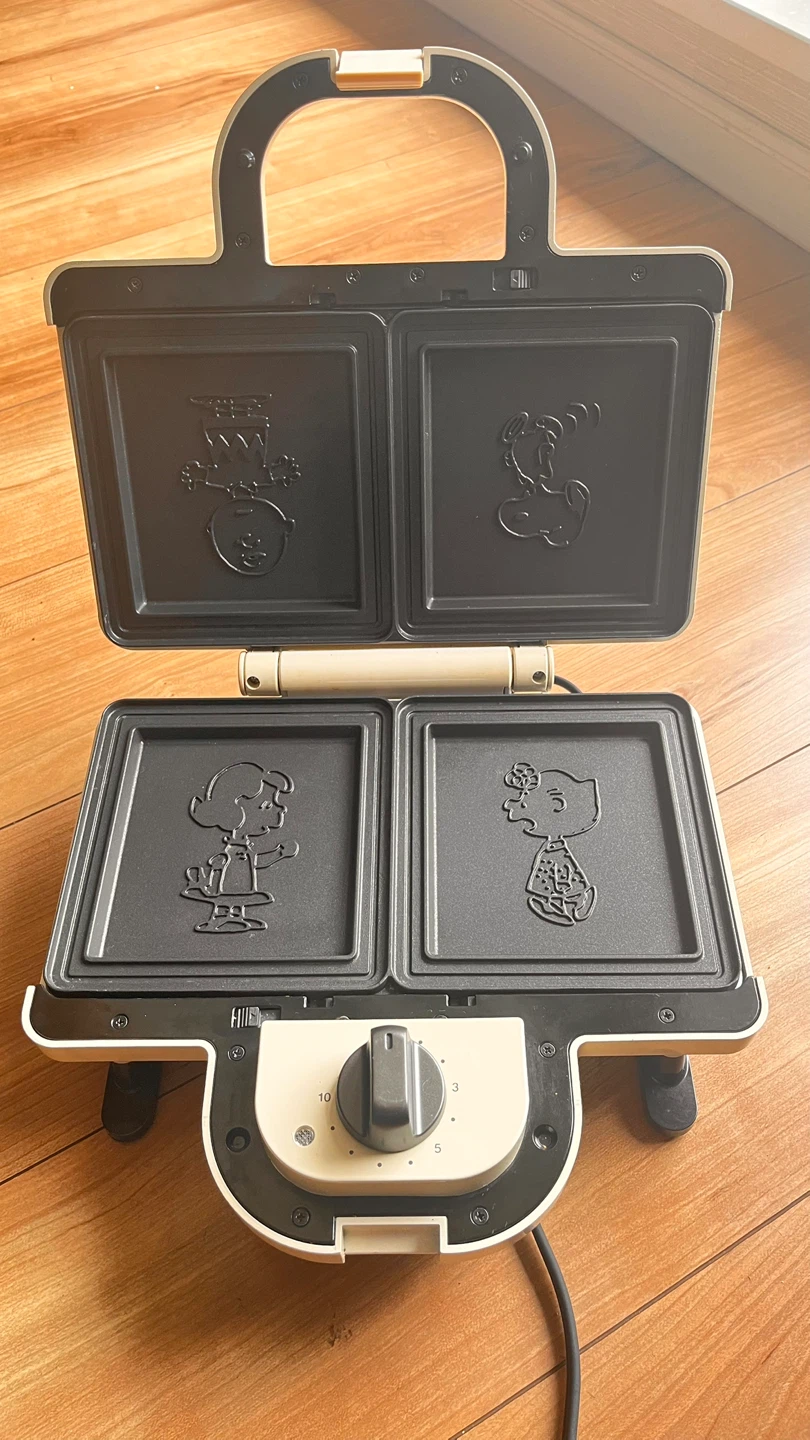 Bruno peanuts hot sand maker/ ブルーノ ピーナッツ ホットサンドメーカー ダブル BOE069の写真2枚目