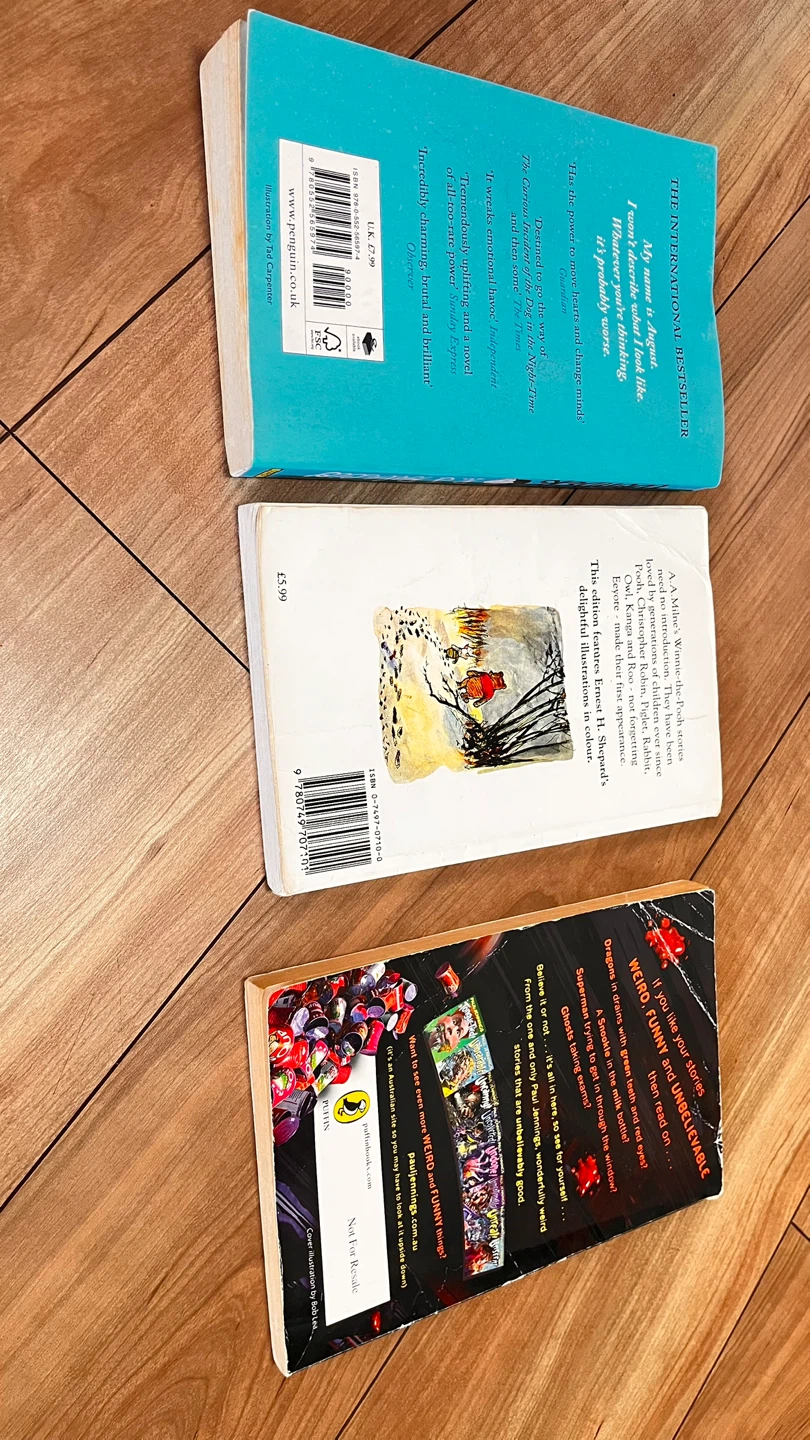 Wonder・Winnie-the-Pooh・Unbelievable!｜英語洋書 3冊セットの写真2枚目
