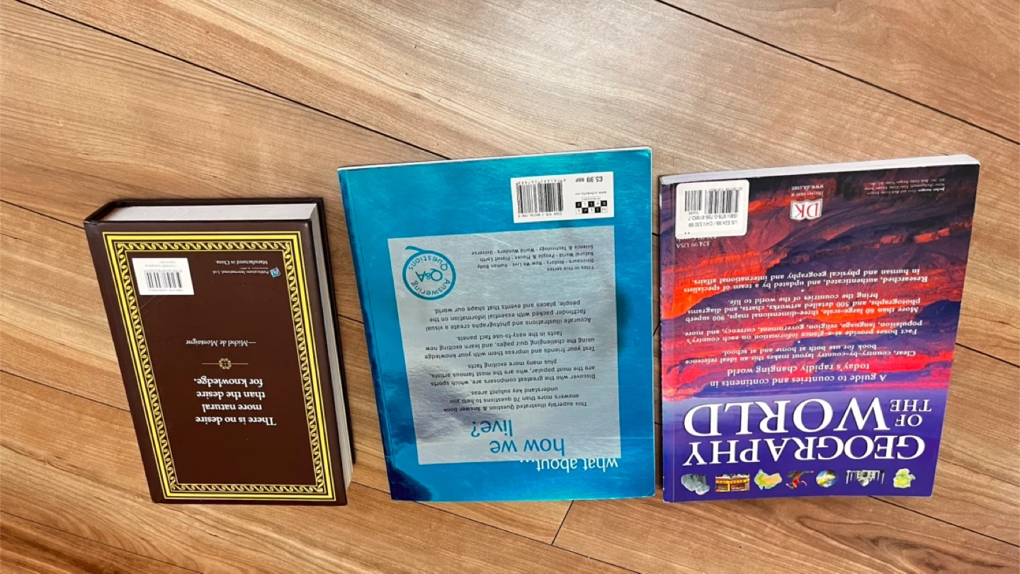 英語 洋書 3冊セット|Geography・Science・General Knowledge|小学生〜中学生の写真2枚目