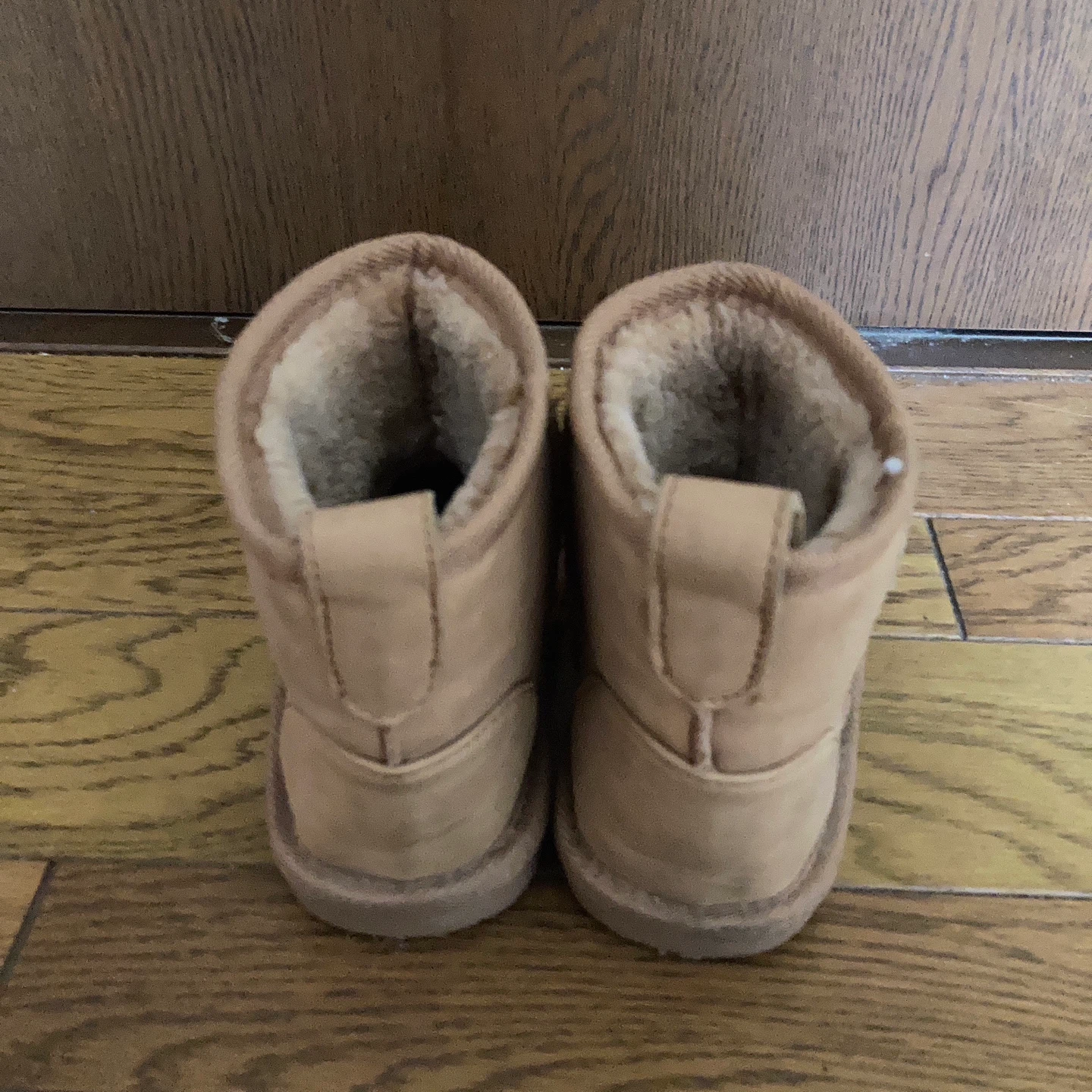ムートンブーツ ベージュの写真2枚目