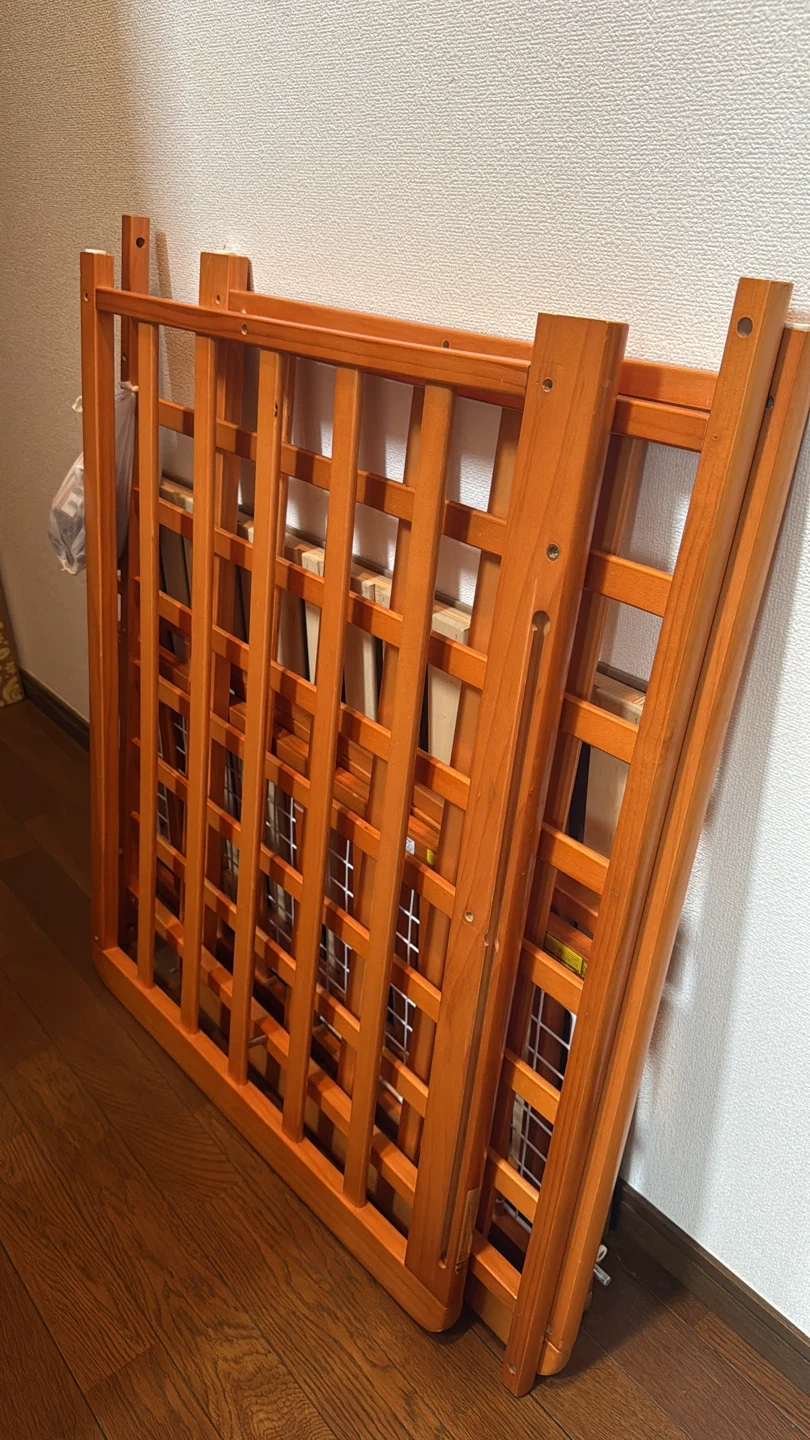 木製 ベビーベッド ナチュラル