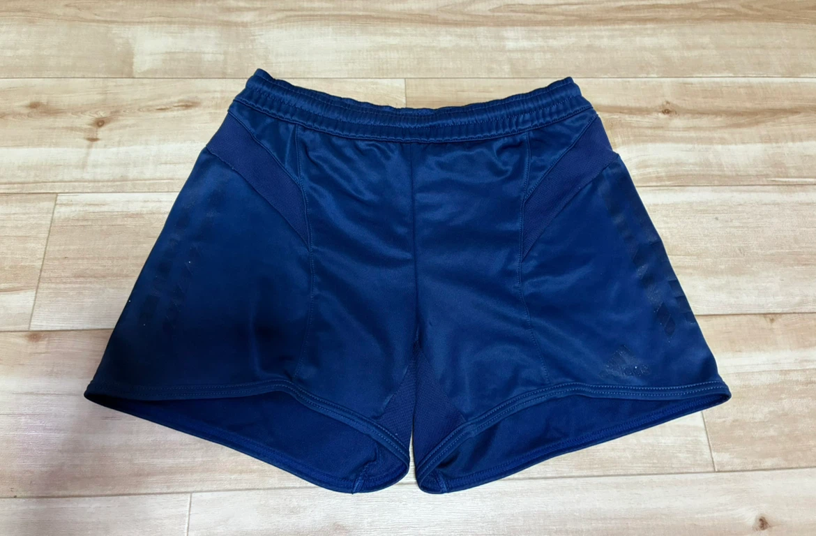 アディダス キッズ ハーフパンツ 130cm ネイビー