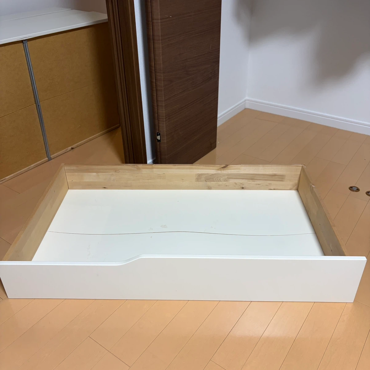 MANDAL 収納付きベッドフレーム セミダブル IKEAの写真7枚目