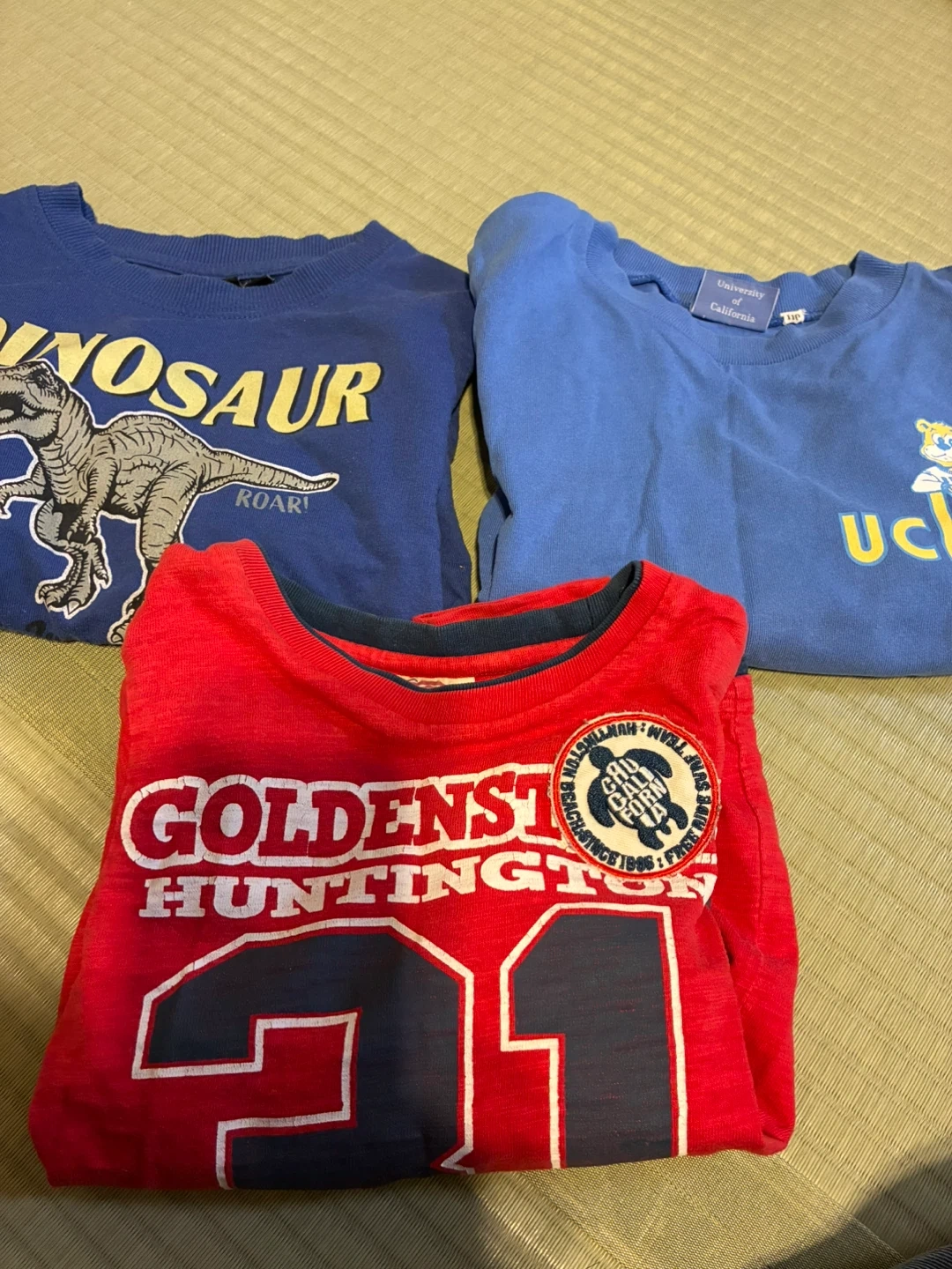 子供用 長袖Tシャツ3点セット