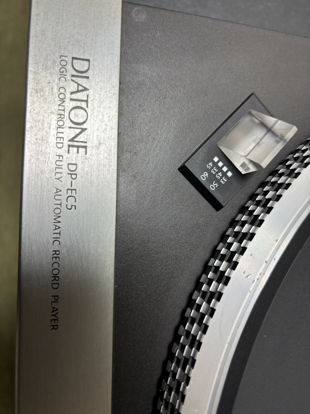 ダイヤトーン レコードプレーヤー DP-EC5の写真3枚目