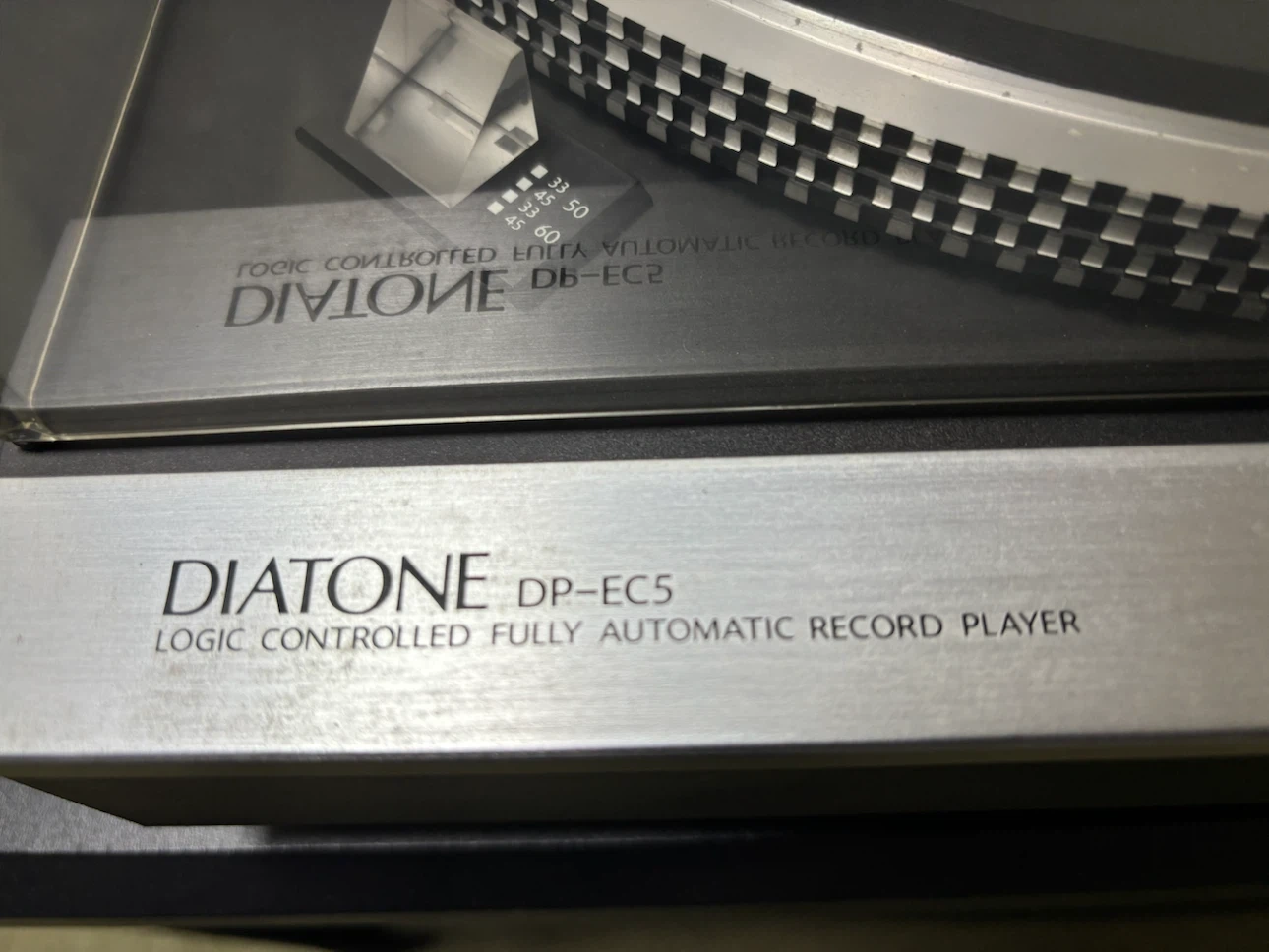ダイヤトーン レコードプレーヤー DP-EC5の写真6枚目