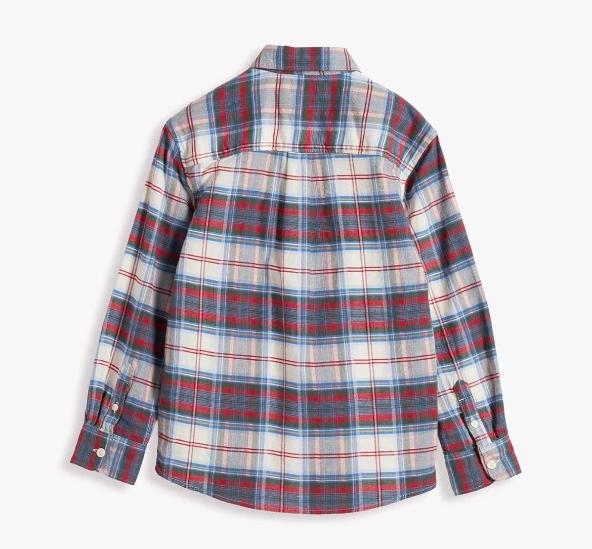 【新品未使用】 TOMMY HILFIGER チェックシャツ 115サイズの写真2枚目