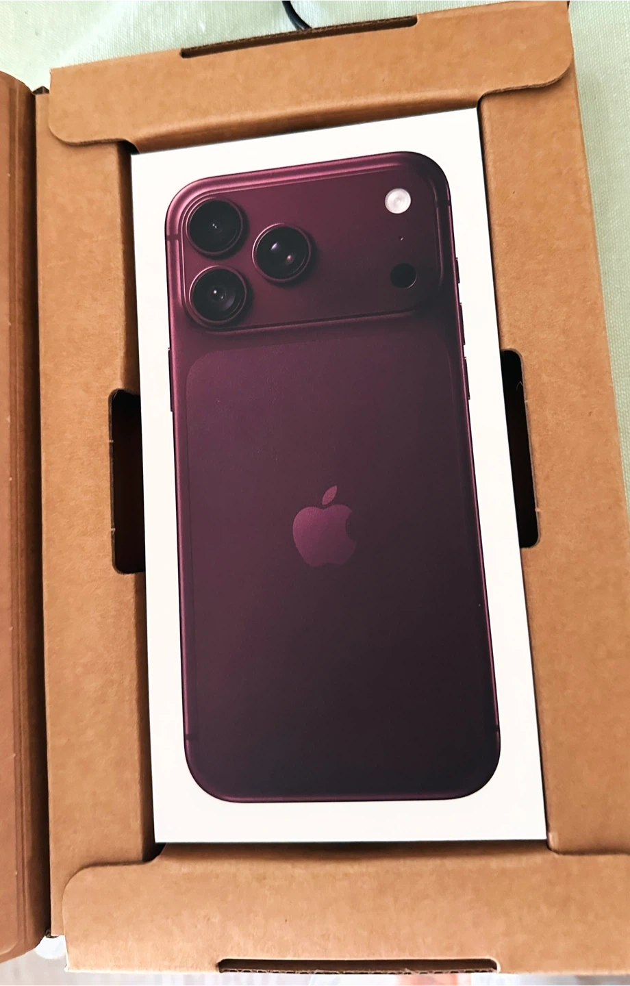 iPhone 18 Pro Max バーガンディ 256GB