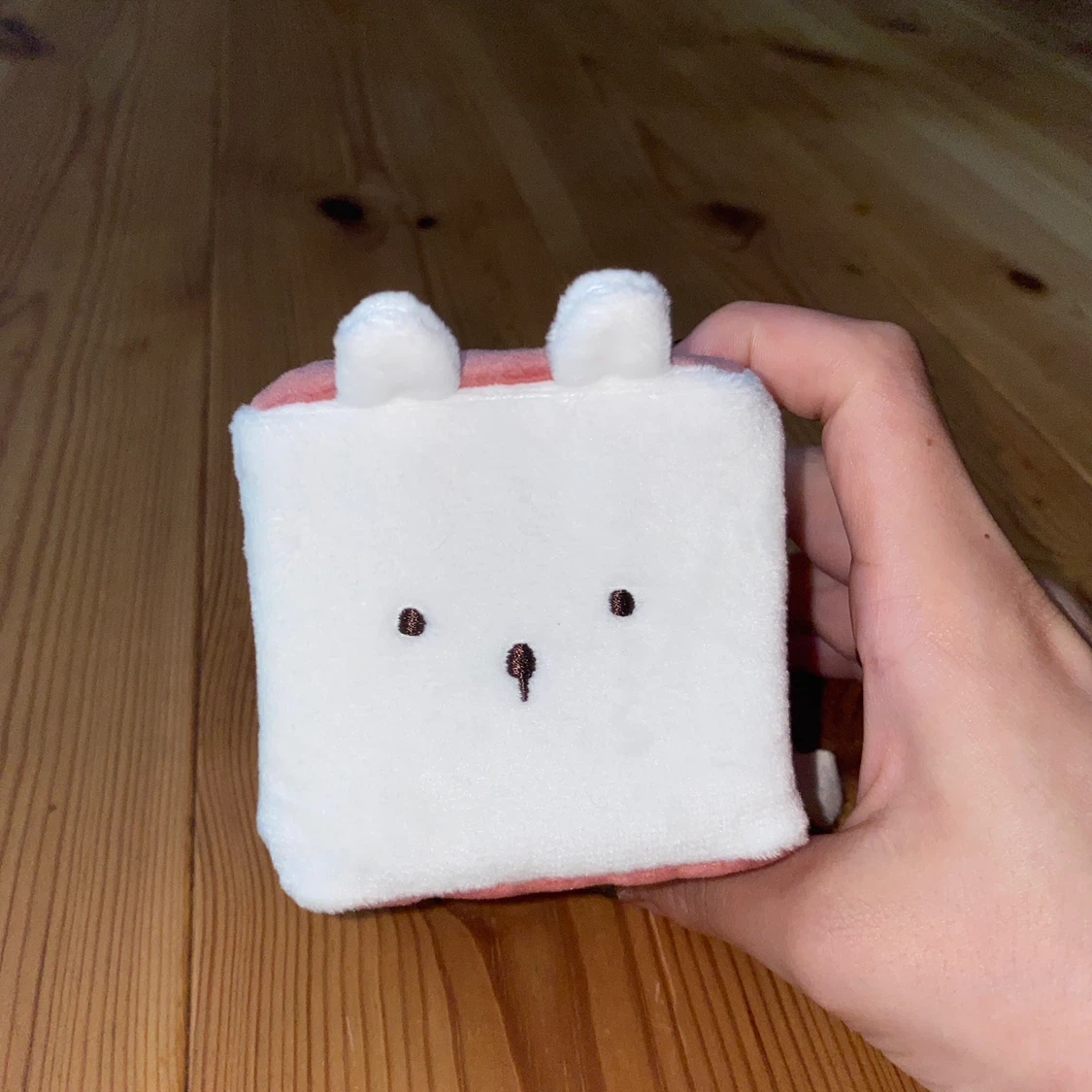 うさぎのキューブ型ぬいぐるみ スクエア