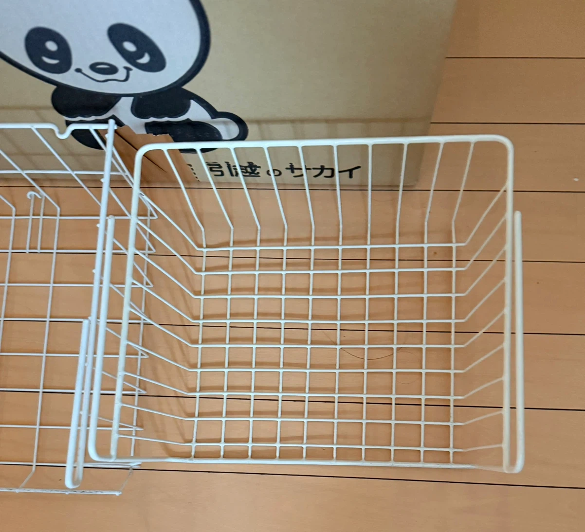 ワイヤーバスケット 2個セット 収納の写真2枚目