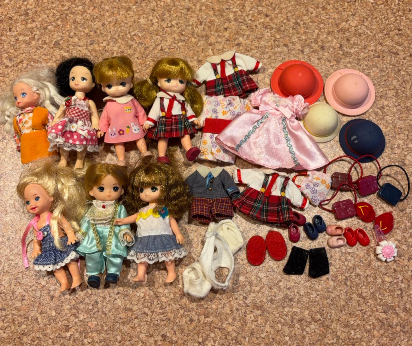 タカラ リカちゃん フレンド 人形・ドレス・幼稚園セット