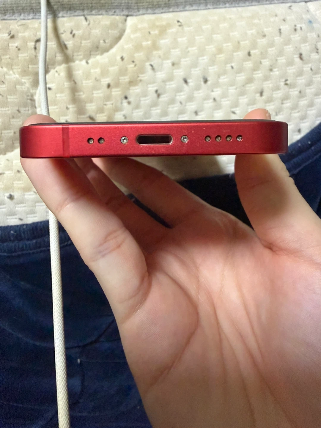 アップル iPhone 12 miniレッドの写真4枚目