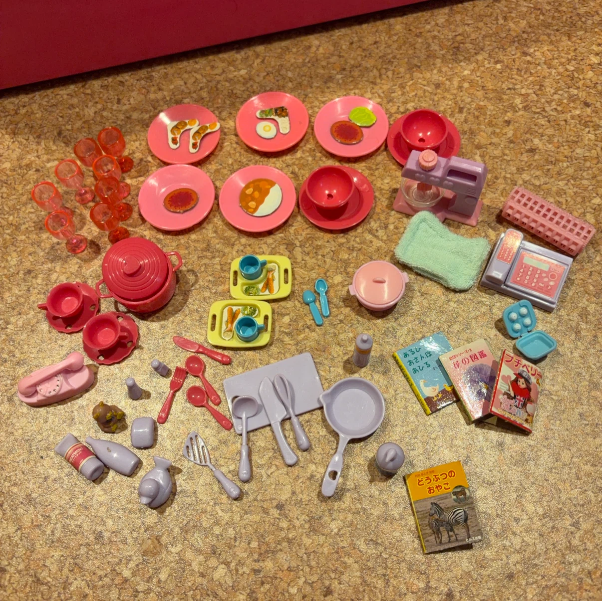 リカちゃん ハウス　家具・小物付きの写真5枚目