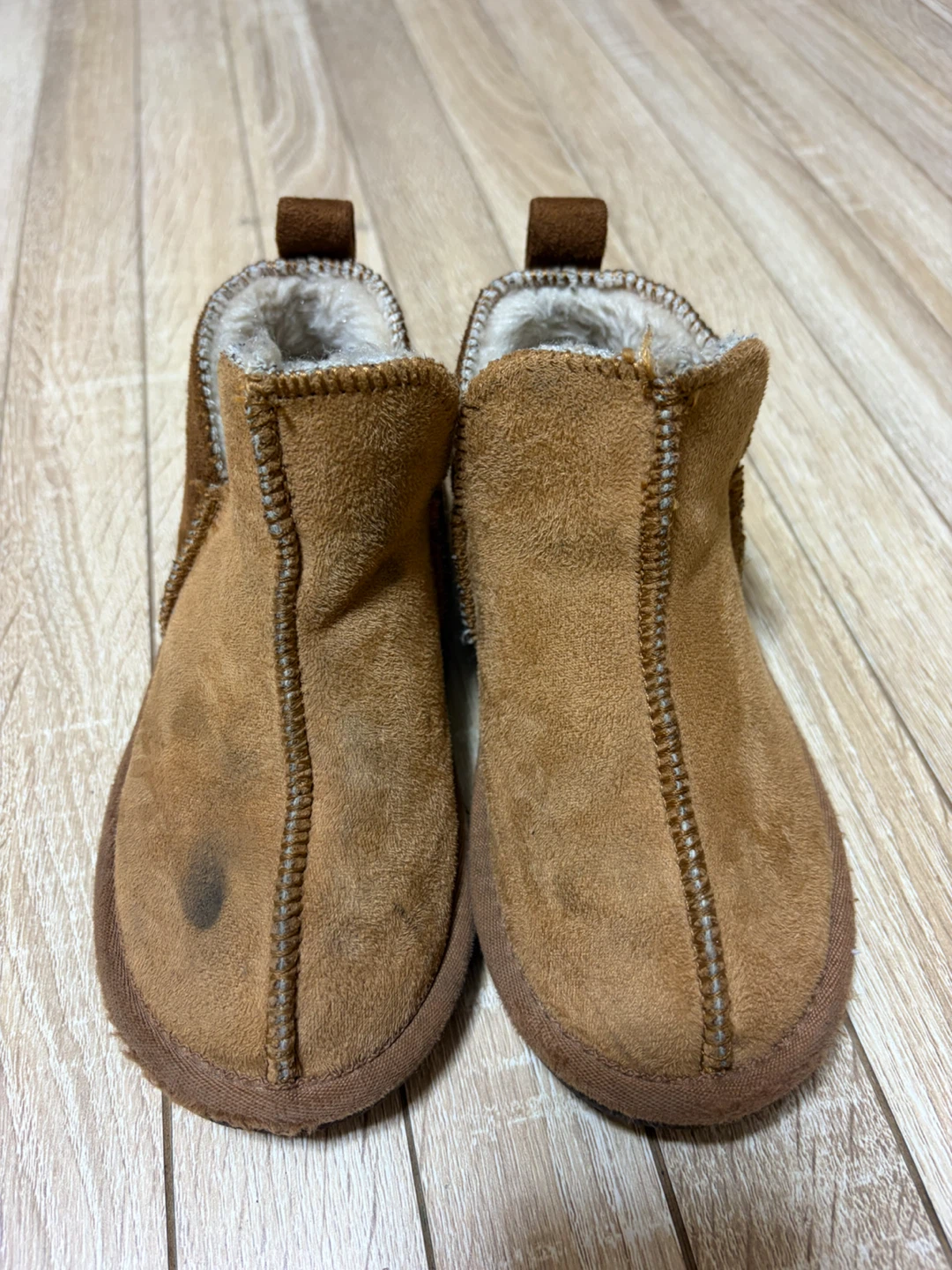 キッズ用 ムートンブーツ ブラウン 18cm